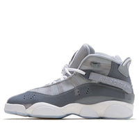 (GS) Air Jordan 6 Rings 'Cool Grey White' 323419-015