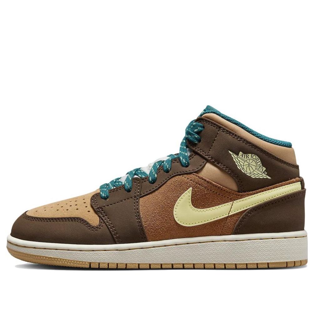 (GS) Air Jordan 1 Mid 'Cacao Wow' DZ6335-200