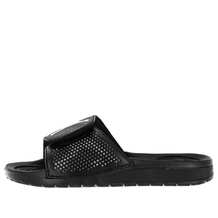 (GS) Air Jordan Hydro 5 Sandal Black Minimalistic Slippers 820258-010