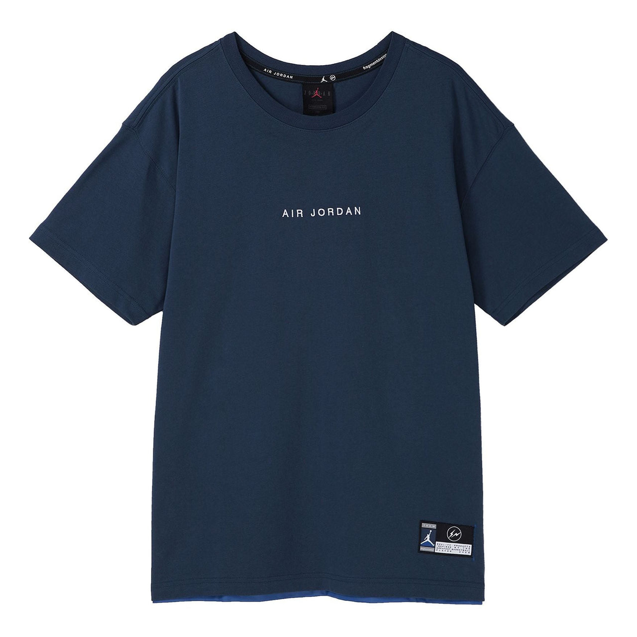 Air Jordan x Fragment Design FW Street Style Collaboration Cotton Logo s Men Blue DA2986-414