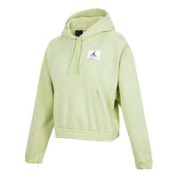 (WMNS) Air Jordan Casual Knit Loose hoodie Short 'Green' DD6999-371