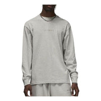 Air Jordan Wordmark Long Tee 'Grey' FJ0703-050