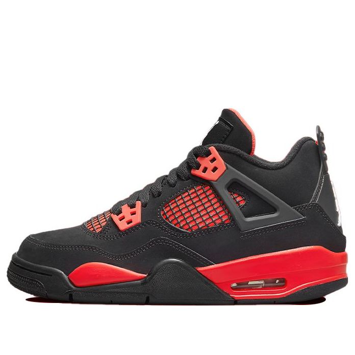 (GS) Air Jordan 4 Retro 'Red Thunder' 408452-016