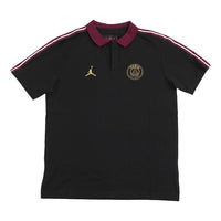 Air Jordan Paris Saint-Germain Polo Shirt 'Black' CV9903-010