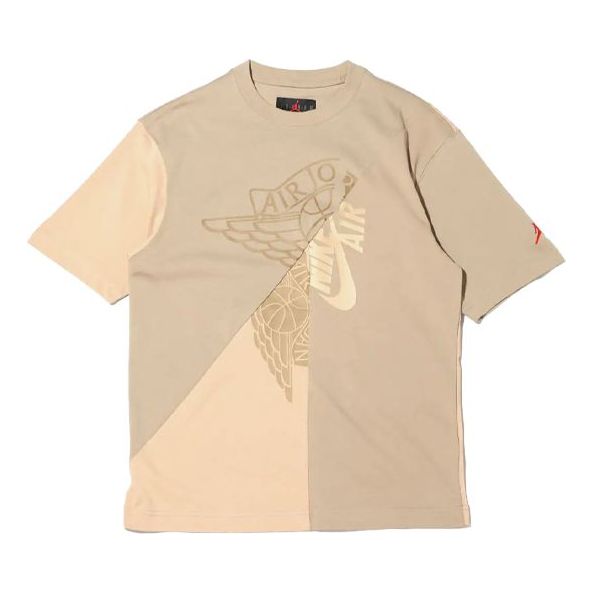 Air Jordan x Travis Scott Short-Sleeve Top 'Beige Tan' CW3168-247