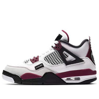 (GS) Air Jordan 4 Retro x Paris Saint-Germain 'Bordeaux' CZ6509-100