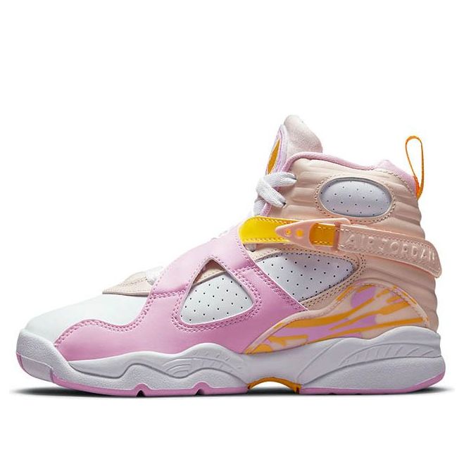 (GS) Air Jordan 8 Retro 'Light Arctic Pink' 580528-816