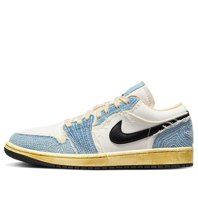 Air Jordan 1 Low SE WRMK 'Sashiko Denim' FN7670-493