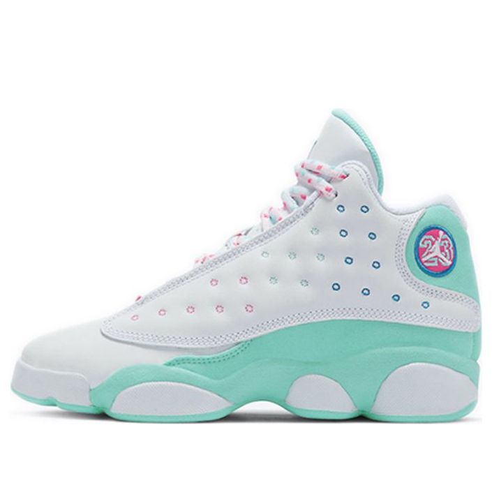 (GS) Air Jordan 13 Retro 'Aurora Green' 439358-100