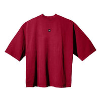 Yeezy Gap Engineered by Balenciaga SS22 Logo 3/4 Sleeve T-shirt 'Red' YEEZY-SS22-004