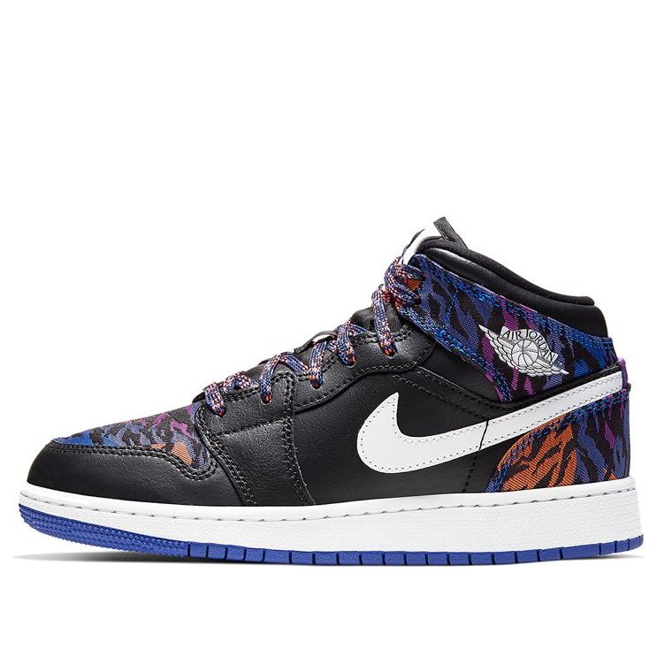 (GS) Air Jordan 1 Mid SE 'Tiger Stripe' AV5174-005