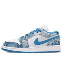 (GS) Air Jordan 1 Low 'Washed Denim' DM8947-100