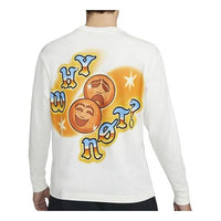 Air Jordan Why Not Casual Printing Sports Long Sleeves White DO2510-133