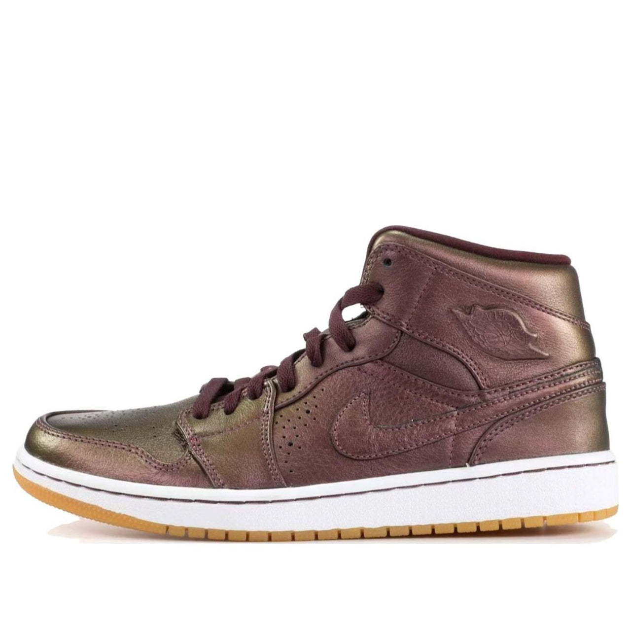 Air Jordan 1 Mid Nouveau 'Deep Burgundy' 629151-605