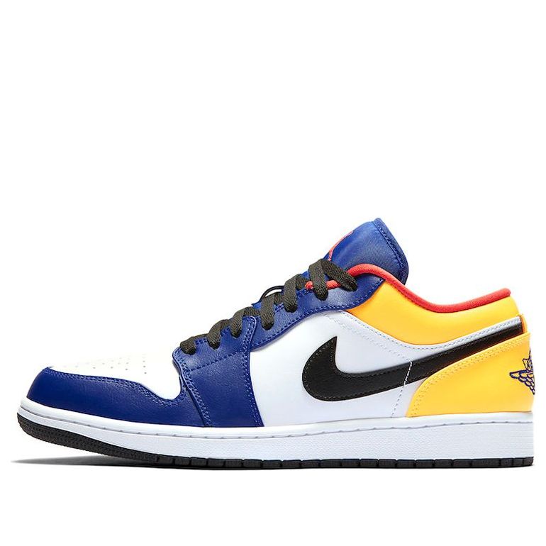 Air Jordan 1 Low 'White Deep Royal Blue' 553558-123