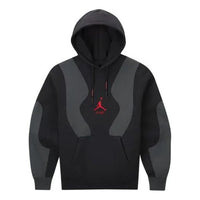 Air Jordan x Off-White Embroidered logo Hoodie Asia Sizing 'Black' CV0541-010