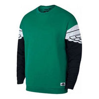 Men's Air Jordan Arm Logo Pullover Sports Green AO0427-302