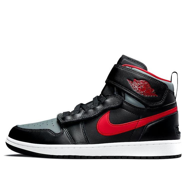 Air Jordan 1 High FlyEase 'Smoke Grey Gym Red' CQ3835-006