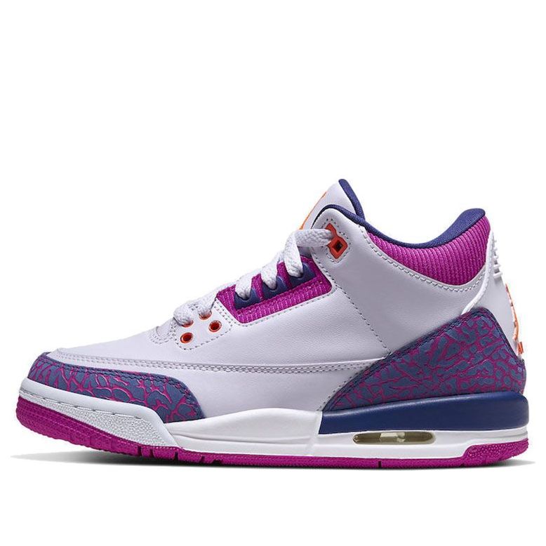 (GS) Air Jordan 3 Retro 'Barely Grape' 441140-500