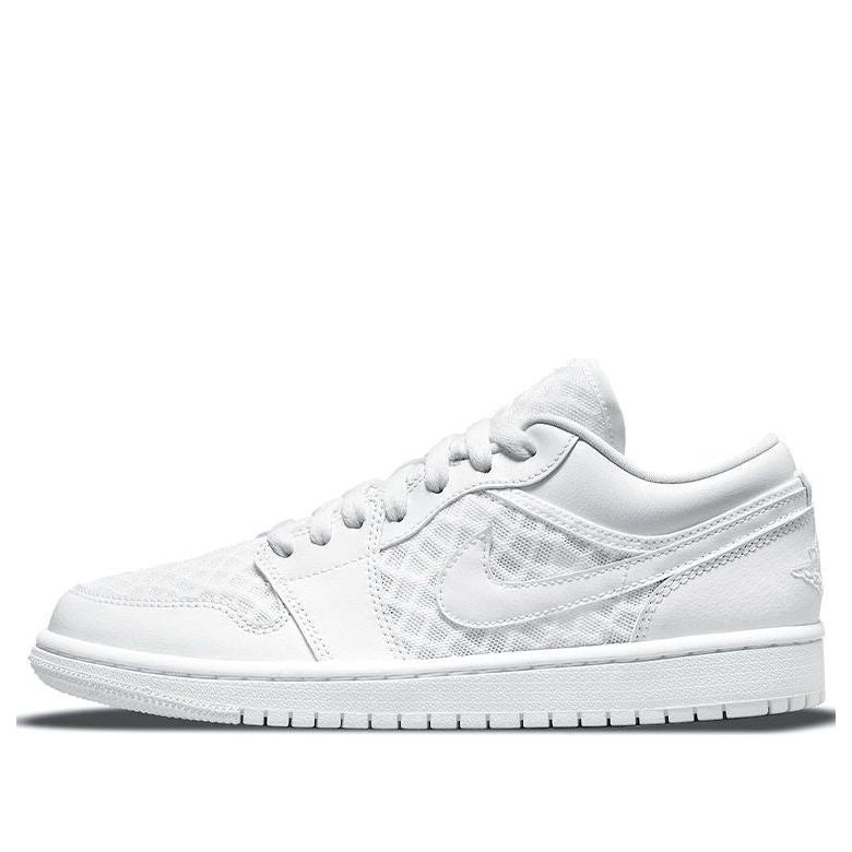 (WMNS) Air Jordan 1 Low Breathe 'Triple White' DC9508-100