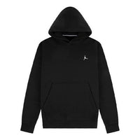 Air Jordan Embroidered Logo Sports Fleece Hoodie 'Black' DA9818-010