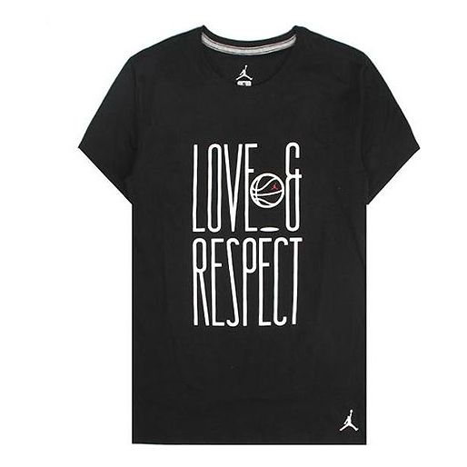 Air Jordan 13 Peach and Love T-Shirt 'Black' AQ4891-010