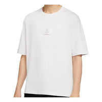 Air Jordan Flight Casual Sports Short Sleeve White CZ1214-094