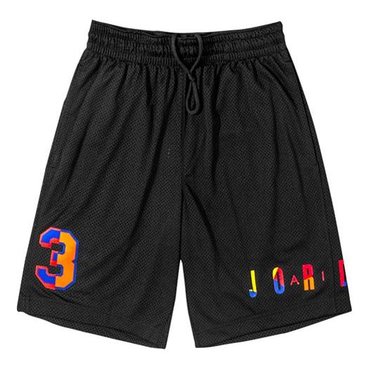 Air Jordan Washed DNA Logo Shorts 'Black' AV0115-010