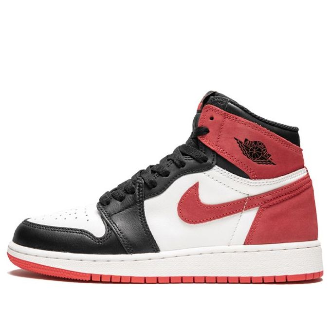 (GS) Air Jordan 1 Retro High OG 'Track Red' 575441-112