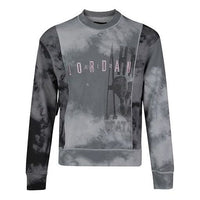 Air Jordan Sport DNA Embroidered Camouflage Sweatshirt For Men Grey/Purple CD5733-084