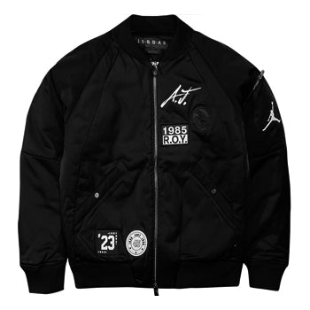 Air Jordan MA-1 Baseball Collar aviator Jacket sports padded Jacket Black AV5999-010