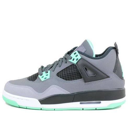 (GS) Air Jordan 4 Retro 'Green Glow' 408452-033