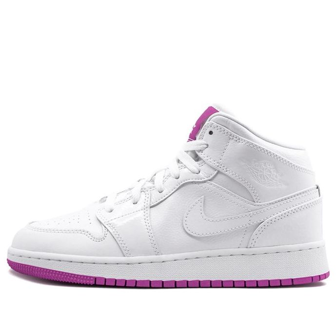 (GS) Air Jordan 1 Mid 'Fuchsia' 555112-100