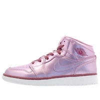 (GS) Air Jordan 1 Mid SE 'Pink Rose' AV5174-640