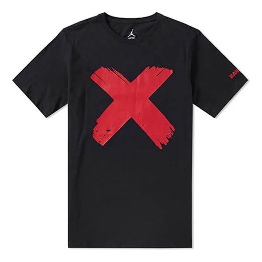 Air Jordan 1 Banned Black Red Short Sleeve Black 842254-010