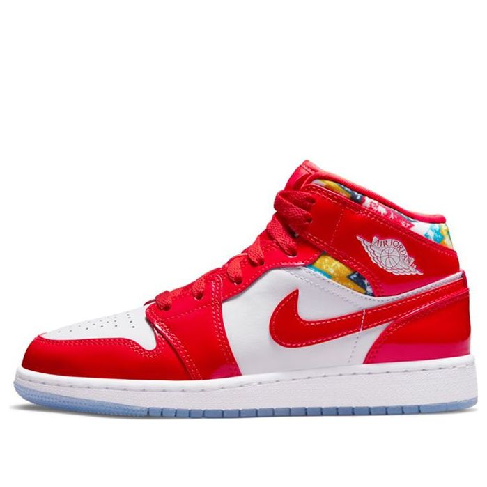 (GS) Air Jordan 1 Mid SE 'Barcelona Sweater' DC7248-600