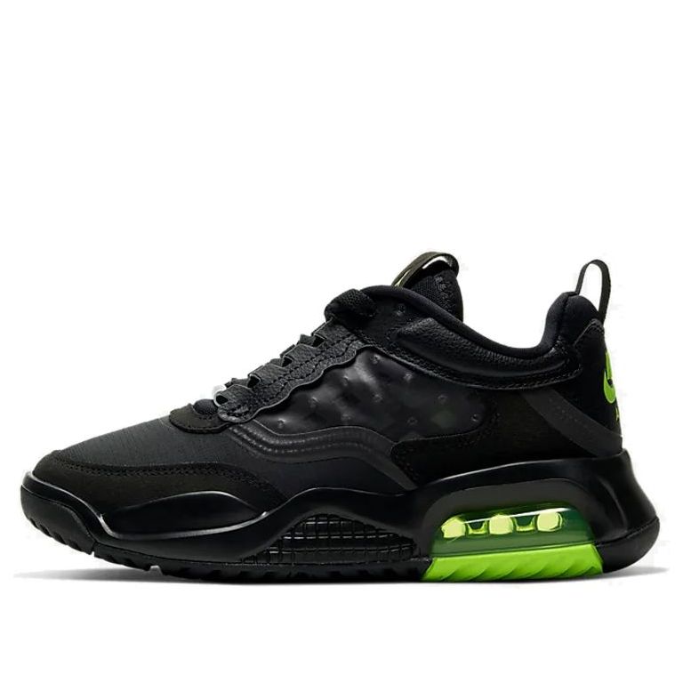 (GS) Air Jordan Max 200 (Black) - 'Black Green' CD5161-003