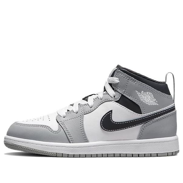 (PS) Air Jordan 1 Mid 'Light Smoke Grey 2022' 640734-078