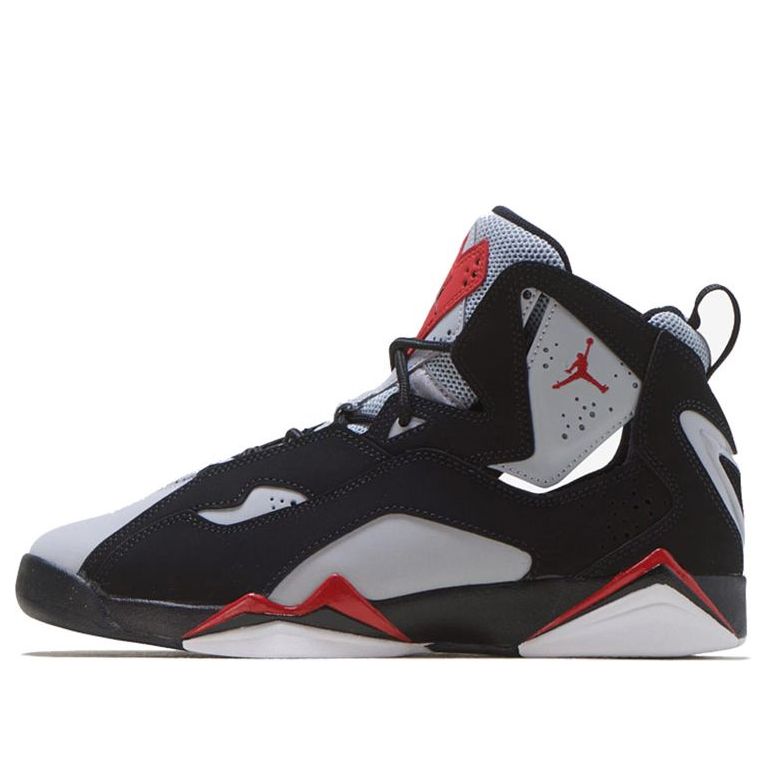 (GS) Air Jordan True Flight 'Black Red Grey' 343795-060