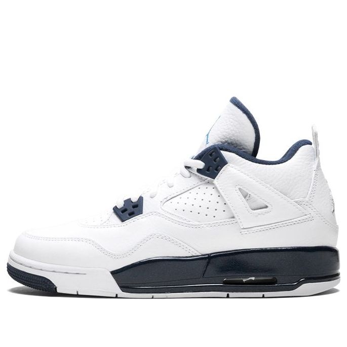 (GS) Air Jordan 4 Retro 'Legend Blue' 408452-107