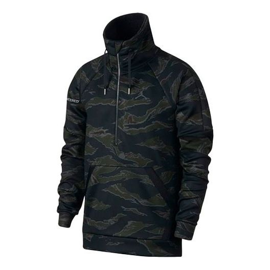 Air Jordan Athleisure Casual Sports Cardigan Pullover Jacket Camouflage AH6164-010