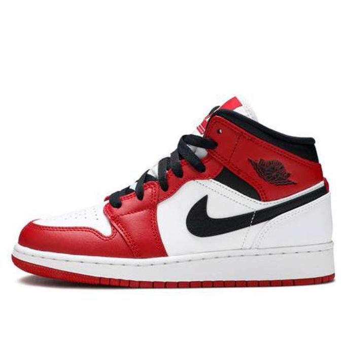 (GS) Air Jordan 1 Mid 'Chicago' 554725-173