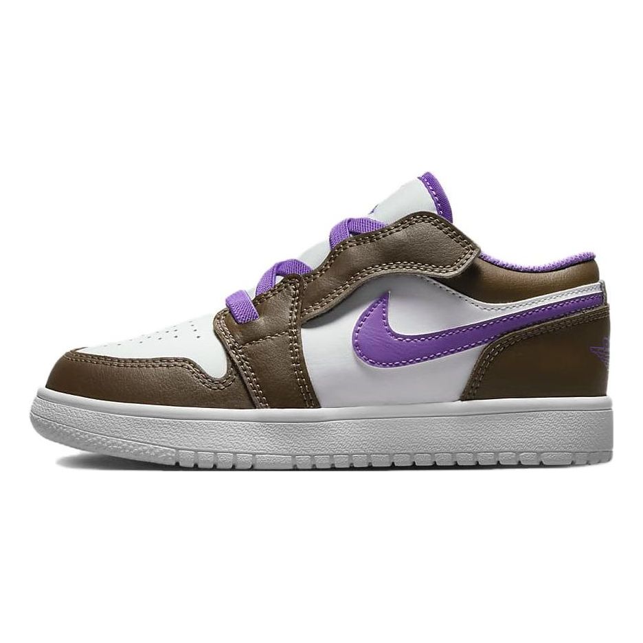 (PS) Jordan Air Jordan 1 Low Alt BP 'White Purple Brown' BQ6066-215