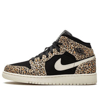 (GS) Air Jordan 1 Mid SE 'Leopard' BQ6931-021