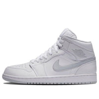 Air Jordan 1 Retro Mid 'White Platinum' 554724-108