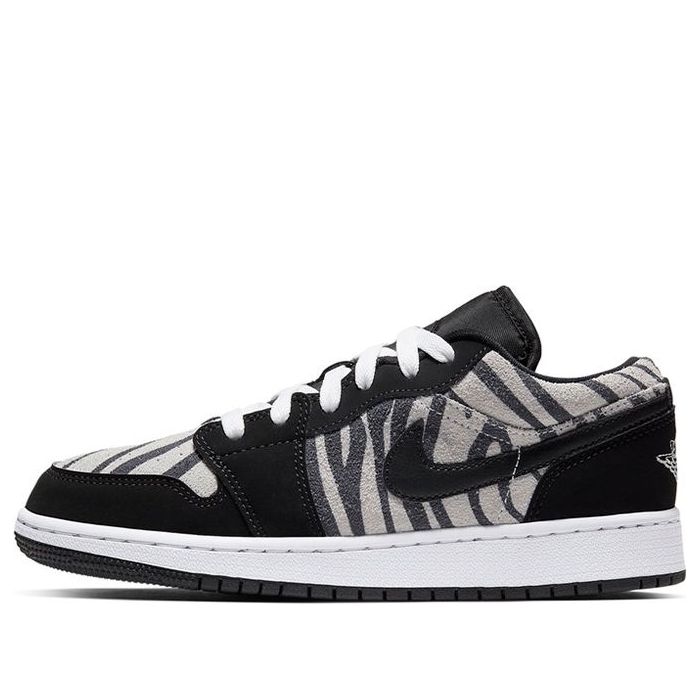 (GS) Air Jordan 1 Low 'Zebra' 553560-057