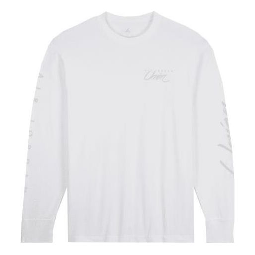 Air Jordan x Union Long-Sleeve T-Shirt 'White Grey Haze' DV7341-100