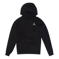 Men's Air Jordan Chest Embroidered Logo Athleisure Casual Sports Black 823067-010