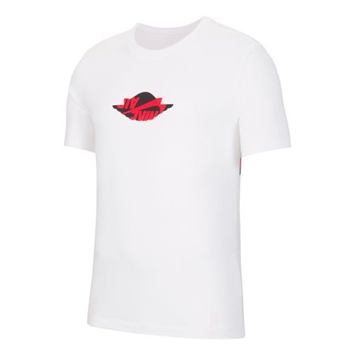 Air Jordan Classics Round Neck Short Sleeve White DA6772-100