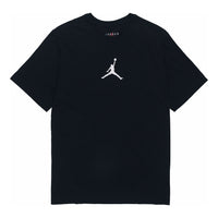 Air Jordan Jumpman Dfct Ss Crew Round-neck Short-sleeve Tee Men Black CW5191-010